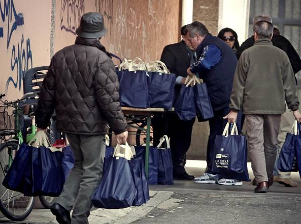 Grosso distacco franoso sul Gran Sasso d'Italia