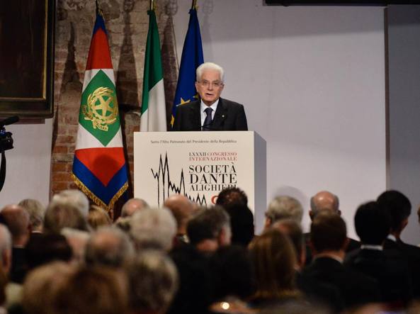 Mattarella alla Dante Alighieri; 