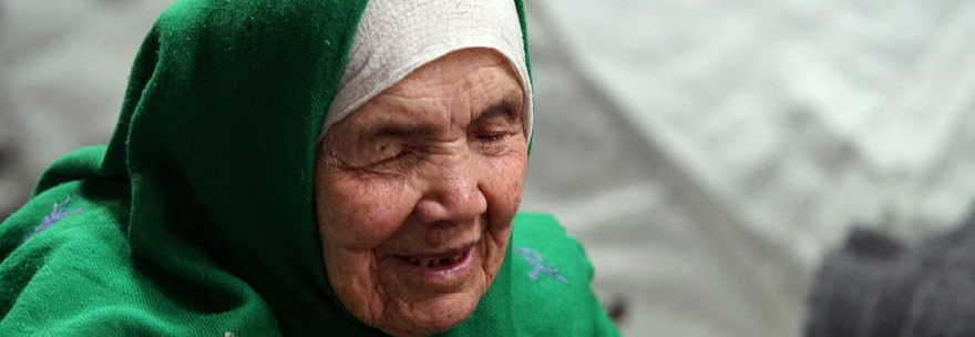Migrante a 105 anni: l'Anziana Afghana è arrivata oggi in Croazia