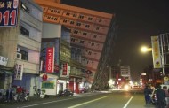 Violento terremoto a Taiwan di magnitudo 6.7; palazzi piegati su se stessi, molte vittime