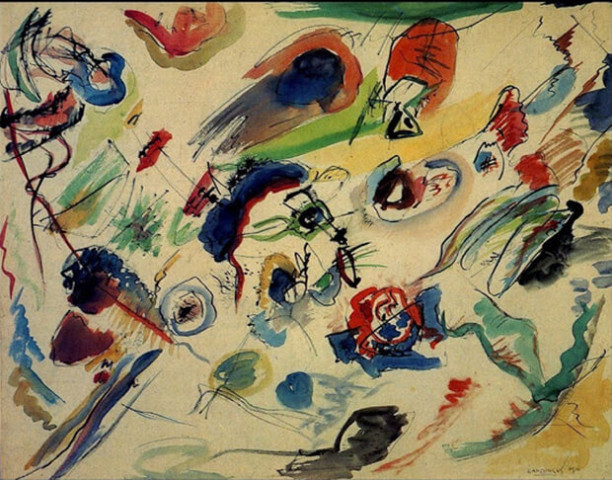 Cultura;  L'astrattismo di Kandinskij