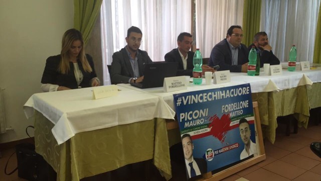 Grande successo per la presentazione di Matteo Fordellone, candidato al VII Municipio di Roma