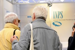 10/05/2011 Roma, Forum della Pubblica Amministrazione 2011. Nella foto lo stand dell' INPS