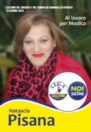 Natascia Pisana per Modica - Santino elettorale on line