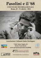 “Pasolini e il ‘68”: un convegno internazionale al Centro Culturale Enrico Berlinguer