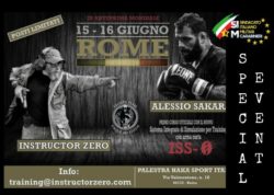 Il SIM Carabinieri con Alessio Sakara & Instructor Zero: due giorni di training intensivo per la prima volta a Roma.